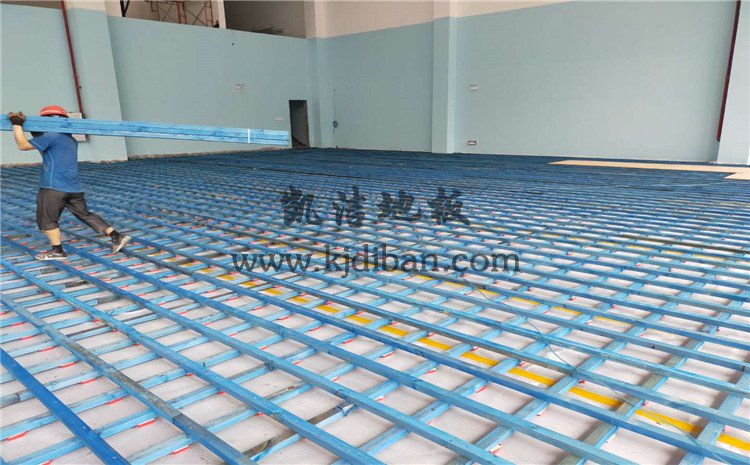 佛山南海區(qū)綠電能源有限公司體育館木地板項目