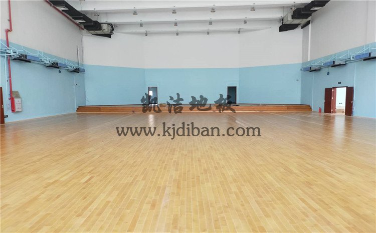 佛山南海區(qū)綠電能源有限公司體育館木地板項目-凱潔實木運動地板