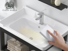 洗手臺臟了用什么清潔？納米海綿
